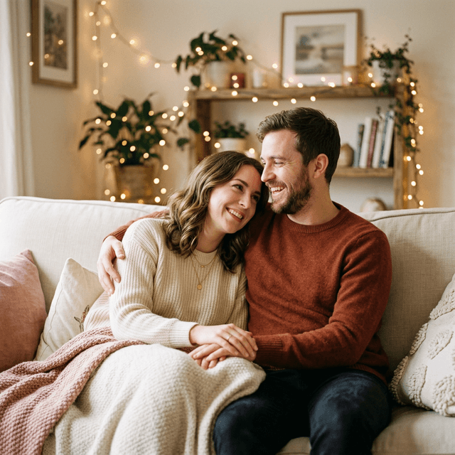 Real PairPlay couple sharing an intimate moment together