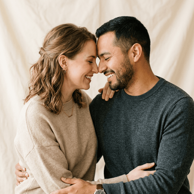 Couple deepening their connection with PairPlay